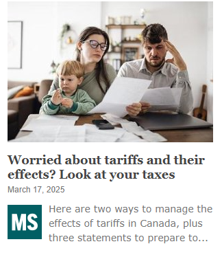 Worried about tariffs and their affects? Read this article